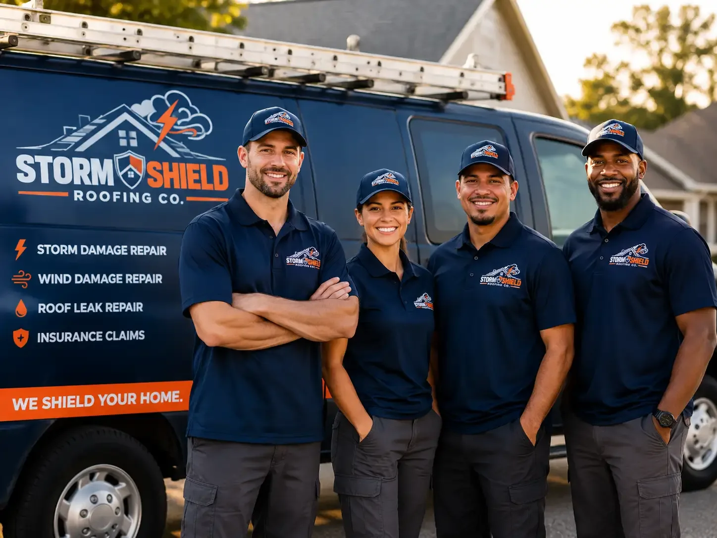 Storm Damage Roof Repair company in Broughton, IL