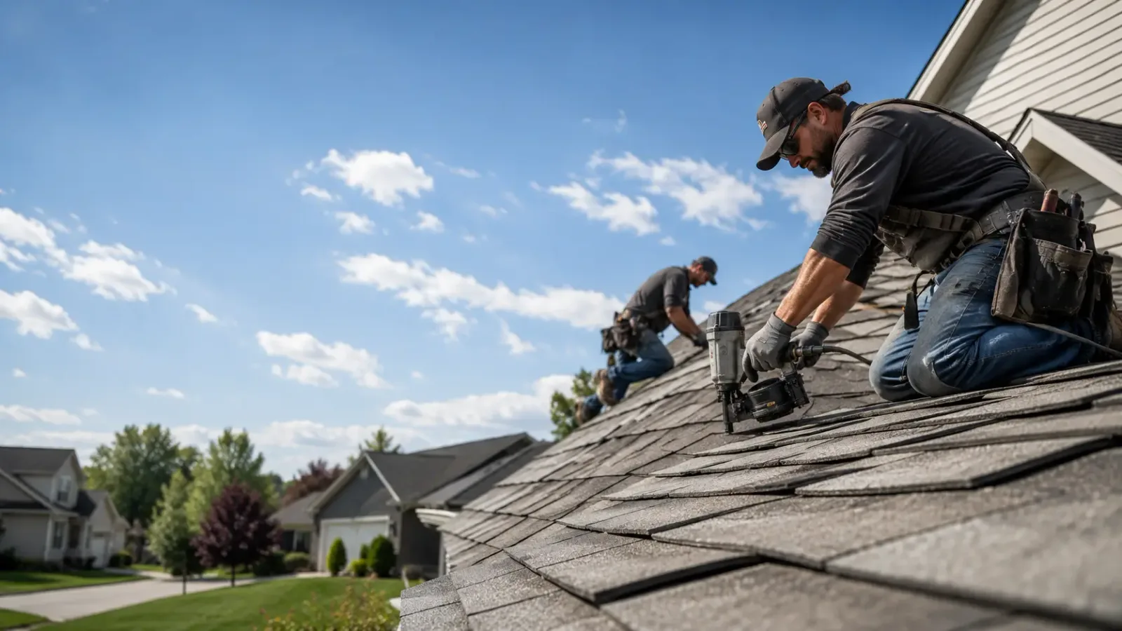 Storm Damage Roof Repair in Broughton, IL near me